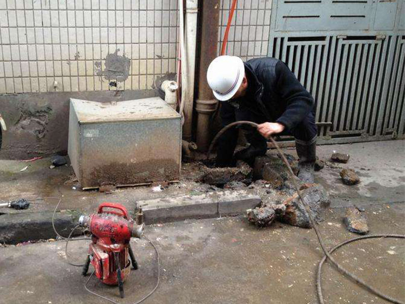 交城疏通下水道-洗菜池疏通